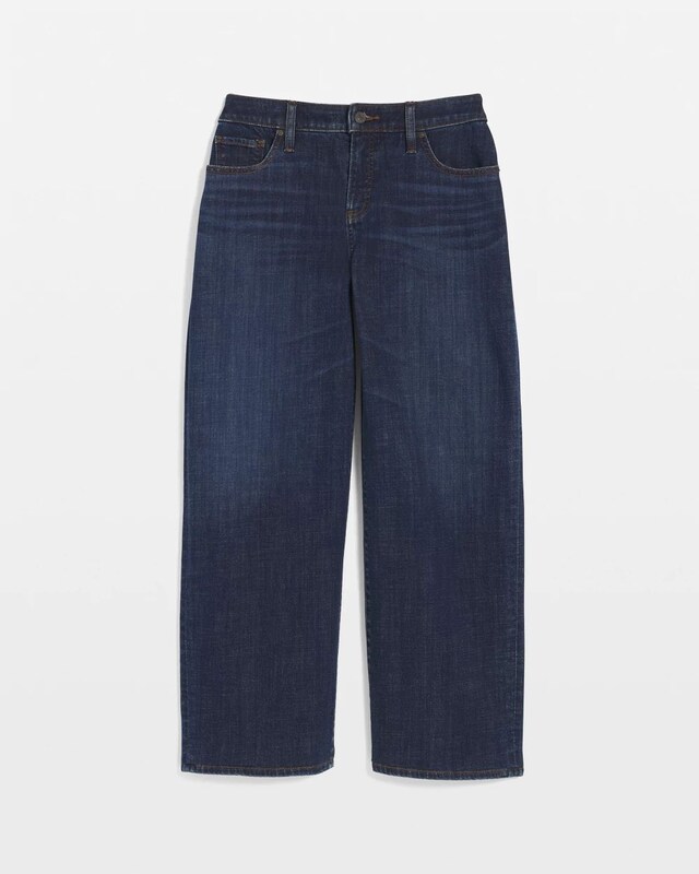 Girlfriend Wide-Leg Cropped Jean - image 5